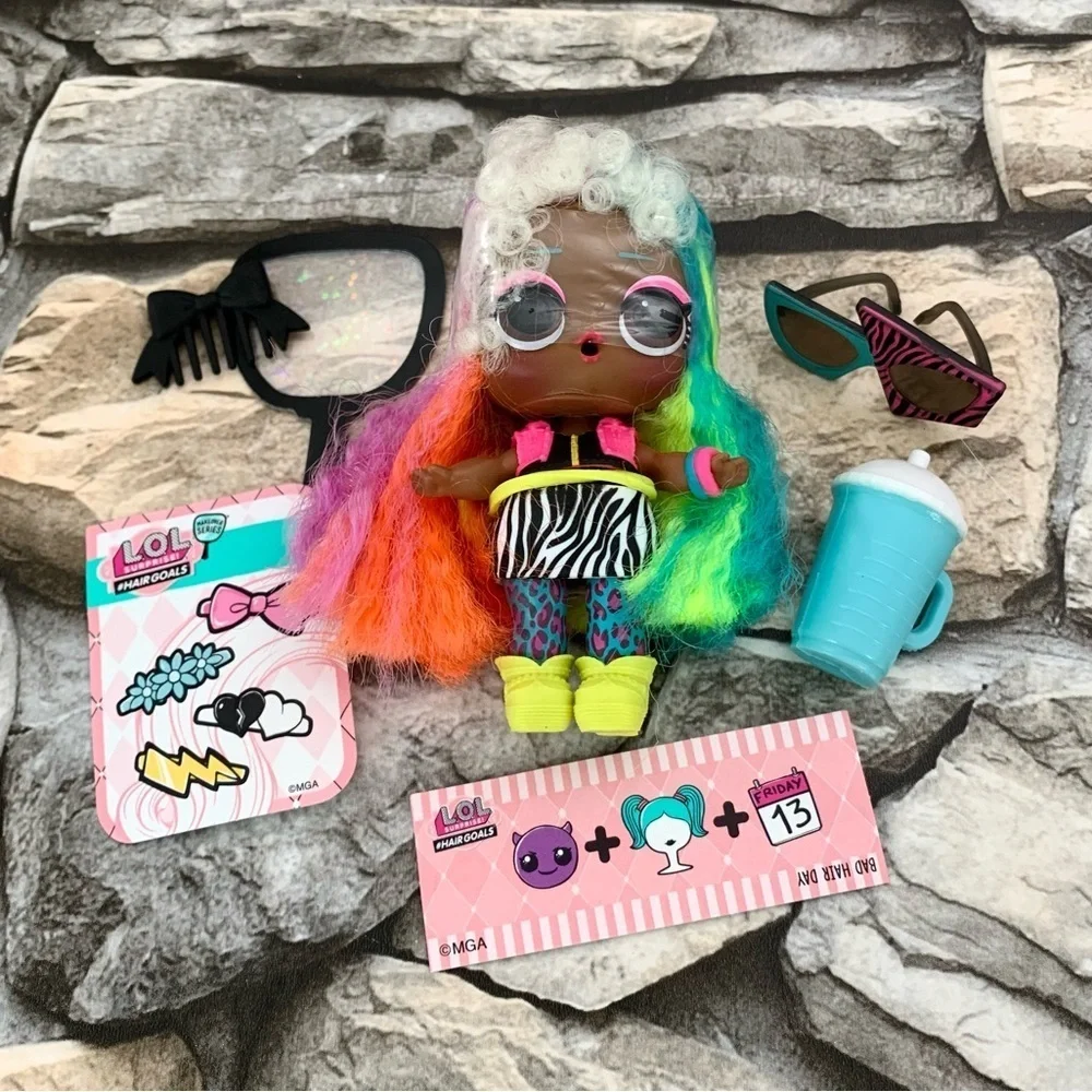 Valley BB M-080 LOL Surprise #Hairgoals Doll Makeover Series 5 Accessories Toy